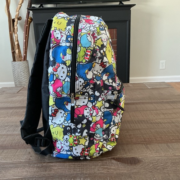 Sanrio Hello Kitty & Friends All Over 16" School Backpack with Front Pocket - Picture 3 of 9